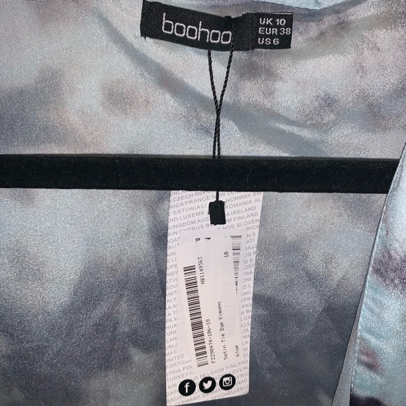 Boohoo Satin duster size 6 SOLD OUT ONLINE - Picture 3 of 5